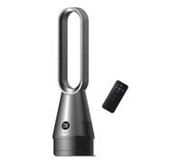 OMUIETIO Bladeless Tower Fan with Remote Control Timer Function, 80° Oscillating Bladeless Fan with Air Purifier, Tower Fans Cooling Quiet Bedroom LED Display 8 Speeds 9H Timer 32db (Grey-silver)