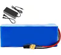 OmurgA 36V Ebike Battery,36V 15Ah 18Ah 20Ah 25Ah Electric Bicycle Battery Lithium Battery Pack 36V E-Bike Lithium Battery with BMS Protection Board for 200W 350W 500W 800W Motor 36V 18Ah,XT60+DC