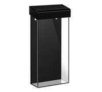 Omvial Outdoor Real Estate Brochure Box with Black Lid Clear Pamphlet Holder with Screws for Pamphlet Menu Display and Other Outdoor Marketing Needs