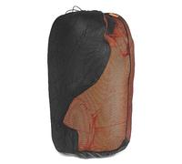 OMVMO 1Pcs100L Mesh Sleeping Bag Storage Sack Stuff Sack Mesh Laundry Bag Drawstring Bag，Tear-Resistant Polyester Mesh,300D Oxford Bottom,Anti-Dirt and Water-Resistant.