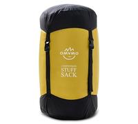 OMVMO Sleeping Bag Stuff Sack, 11L/18L/30L/45L/52L Water-Resistant Compression Sack,Anti-Tear Ultra Light Nylon Storage Bag，Black/Yellow/Orange/Dark Blue/Dark Green/Sky Blue (Yellow, XXL/53L)