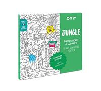Omy Giant Colouring Poster for Kids - Jungle