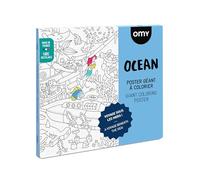 Omy Giant Colouring Poster for Kids - Ocean