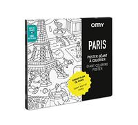 OMY Giant Colouring Poster for Kids - Paris