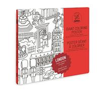 OMY London Giant Colouring Poster, Paper, Multi-Colour, Medium