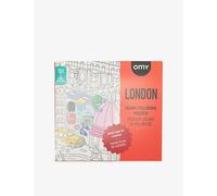Omy Omy London Giant Colouring Poster 100cm x 70cm Multi 1Size