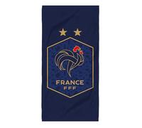 OMYDREAM FFF Triomphe Bath Towel | 100% Cotton | Oeko-TEX | 75 x 150 cm | Ultra-Soft Velvet | Beach and Pool | Men's Print (Blue)