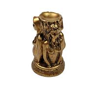 OmyLens Witch Three Holy Crystal Ball Stand Sphere Display, Natural Healing Fengshui Glass Orb Holder Base Statue Decoration, for 30mm-80mm Sphere