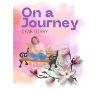 On a journey Dear Diary: Aesthetic notebook for women | 110 pages 7.5 x 9.2