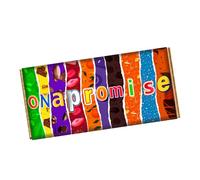 On a Promise Chocolate Bar Wrapper Novelty Funny Gift Present For Wife Husband Lover Partner Valentines Day Birthday Xmas CH-9088 (with chocolate bar (100g))