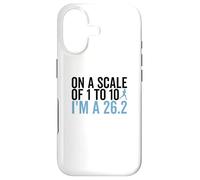 On A Scale 1 To 10 I'm A 26.2 Funny Marathon Runner Case for iPhone 17