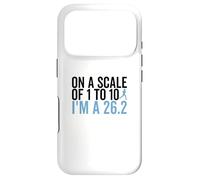 On A Scale 1 To 10 I'm A 26.2 Funny Marathon Runner Case for iPhone 17 Pro