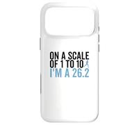 On A Scale 1 To 10 I'm A 26.2 Funny Marathon Runner Case for iPhone 17 Pro Max