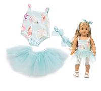 on A Stick for Girls with Sound Doll Yarn Accessory For 18 Clothes Beautiful Toy Inch Girl's Education Alphabet Board Games for Toddlers (Blue, One Size)