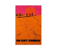 On Any Sunday (1971) Vintage Classic Movie Posters Wall Art For Enhance Your Room Aesthetic Picture Canvas Print 12x18inch(30x45cm) Unframe