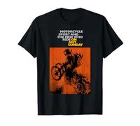 On Any Sunday 1971 Vintage Motorcycle Movie Poster T-Shirt