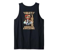 (ON Back) 28 Year May 1998 Teddy Bear 28th Birthday Women Tank Top