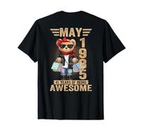 (ON Back) 41 Year May 1985 Teddy Bear 41st Birthday Women T-Shirt