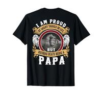(ON Back) But Nothing Beats Being A Papa Father's Day Papa T-Shirt
