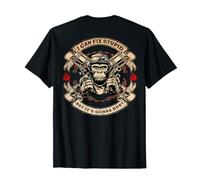 (On Back) I Can Fix Stupid But It's Gonna Hurt Monkey Funny T-Shirt