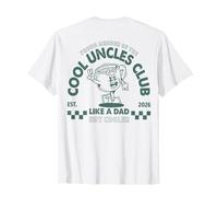 (ON Back) Proud Member of The Cool Uncles Club EST 2026 T-Shirt