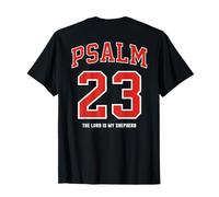 (ON Back) Psalm 23 The Lord is My Shepherd T-Shirt