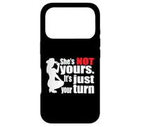 (ON Back) Retro Funny She Is Not Yours It Is Just Your Turn Case for iPhone 17 Pro