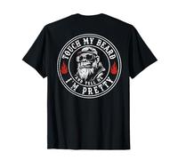 (On Back) Touch My Beard and Tell Me I'm Pretty Monkey Men T-Shirt