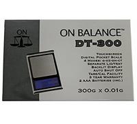 On Balance Accurate Mini Weighing Scales Notebook, Lite, Tabletop, Square, Pocket, Mini & Dual Display Scales by Lizzy® (DT-300)