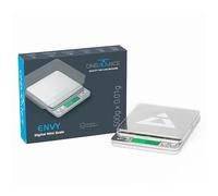 On Balance Envy NV-3000 Mini Digital Scale 3000g x 0.1g - Compact Precision Scale for Kitchen, Jewelry, Diamonds, Herbs & Medicine (500g x 0.01g)