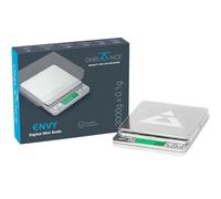 On Balance Envy NV-3000 Mini Digital Scale 3000g x 0.1g - Compact Precision Scale for Kitchen, Jewelry, Diamonds, Herbs & Medicine (3000g x 0.1g)