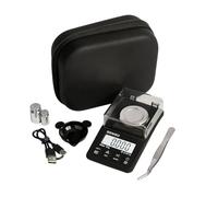 On Balance Senso Scale 50g x 0.001g, Digital Weighing Scale, Precision with Tool + Mini Beaker - Chargeable (Includes Battery)