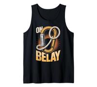 On Belay Rock Climbing Belayer Partner Tank Top