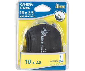 On Bike Air Pump Inner Tube For Scooter 10 x 2.5 With Schrader Valve