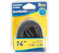 On Bike Bicycle Inner Tube 14" X 1.75-1.90 - E.T.R.T.O. 47-254, Schrader Valve, Durable And Safe For 14-Inch Children's Bikes, Easy Assembly And Long Hold