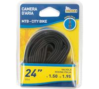 On Bike Bicycle Inner Tube 24" X 1.75-1.90 - E.T.R.T.O. 47-507, High Strength, Compatible With MTB And City Bike For Kids And Adults, Schrader Valve, Easy Assembly