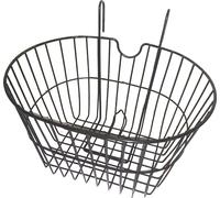 On Bike Front Bicycle Basket Metal Rust Resistant for Daily Transport