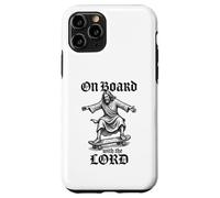 On Board With The Lord Christian Skate a Jesus Skating Case for iPhone 11 Pro
