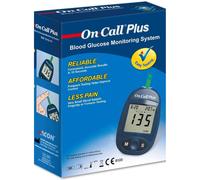 On Call Plus Blood Glucose Meter: Accurate Diabetic Monitoring Device for Self-Care Management, Quick Results, Portable, User-Friendly