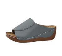 On Cloud, 2025 New Women's Orthopedic Wedge Sandals Arch Supported Open Toe Comfortable for Beach Hiking Casual Wear Grey 4-4