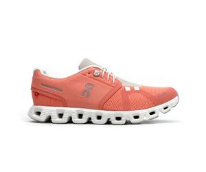 On Cloud 5 Synthetic Textile Women's Low Top Trainers - Flamingo Pearl - Size:UK 7