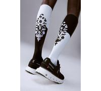 On Cloud 6 Sneakers at Free People in Black/White, Size: US 9 - female