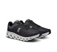 ON Cloudflow 4 Men's Road Running Shoes Sneakers, Black/White, 8 UK