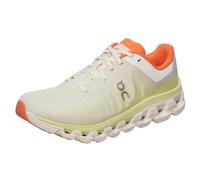 On Cloudflow 4 Womens Shoes, White - Hay, 10
