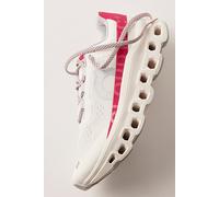 On Cloudmonster Trainers Shoe at Free People in Ivory/Grenadine, Size: US 9 - female