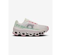 On Cloudmonster Trainers White Green Pink Women - 40.5