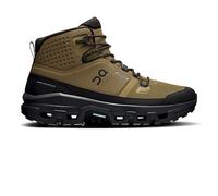 On - Hiking boots - Cloudrock Mid WP 1 M Hunter/Black for Men - Size 44 - Brown Brown