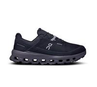 On Cloudvista 2 Waterproof Women's Trail Shoes - Black/Eclipse for Adventurous Runs