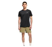 On Core Black T-Shirt for Men - Lightweight Running Essential for Comfort and Performance