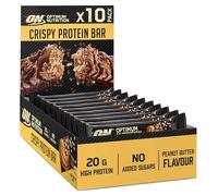Optimum Nutrition Peanut Butter Crispy Protein bar 65g - Case of 10
